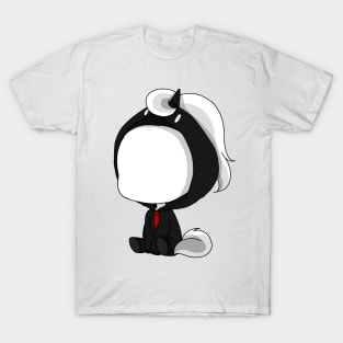 creepypasta unicorn (slenderman) T-Shirt